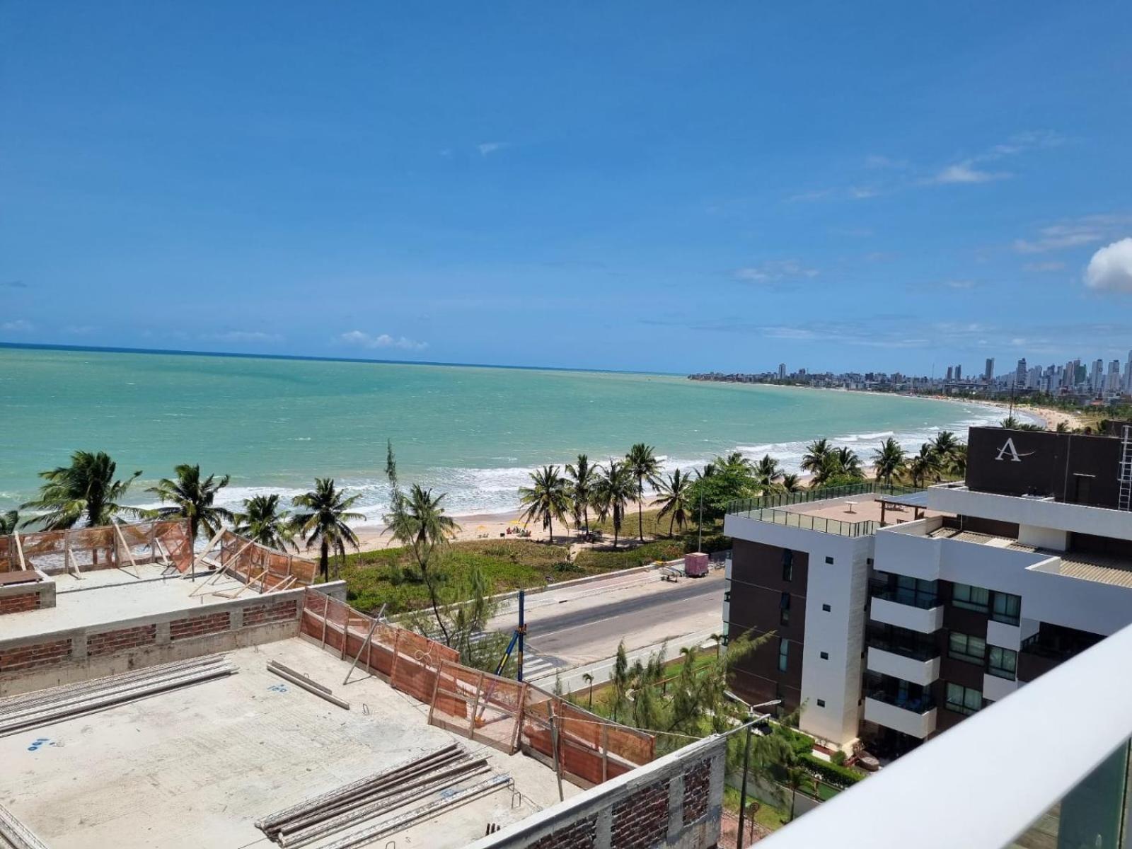 Apartamento Flat 202 Com Vista Parcial Do Mar De Intermares Cabedelo Exterior foto